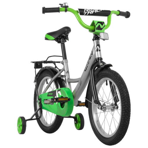 Велосипед 16" Novatrack VECTOR, серебристый