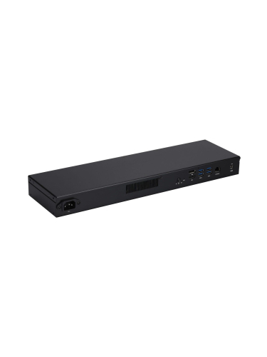 Мини-ПК Qotom Q1055GE-1U I5 10210U, Intel Core i5-10210U/8 ГБ DDR4/256 ГБ SSD/Intel UHD Graphics/Без ОС, черный (Q1055GE-1U I5 10210U)
