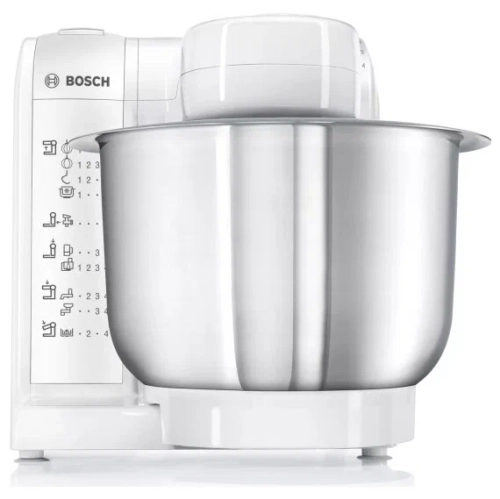 Кухонный комбайн Bosch MUM4875, 600 Вт, белый