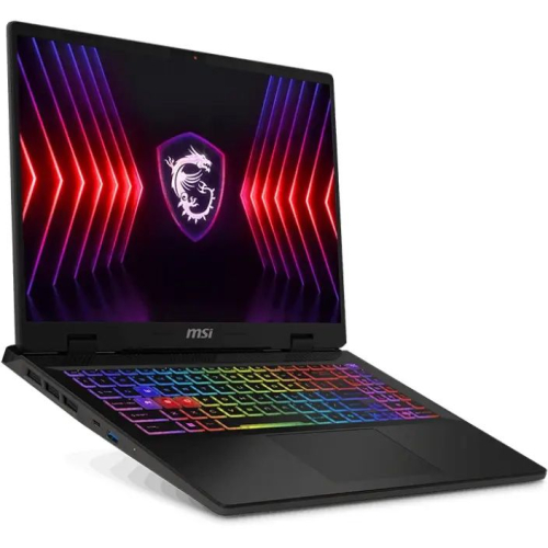 Ноутбук MSI Sword 16 HX B13VGKG-855XRU, 16" (1920x1200) IPS 144 Гц/Intel Core i7-13700HX/16 ГБ DDR5/1024 ГБ SSD/NVIDIA GeForce RTX 4070 для ноутбуков (8 Гб)/Без системы, Серый (9S7-15P214-855)