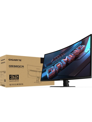 Монитор 31.5" Gigabyte GS32QCA EK черный