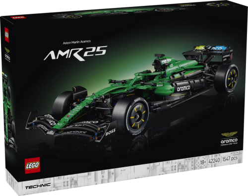 Конструктор Lego Technic 42240 Автомобиль Aston Martin Aramco AMR25 F1
