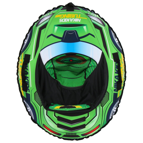 Тюбинг-ватрушка, ТБМ2/32, размер чехла 85 х 103 см, тент/оксфорд, цвет зелёный