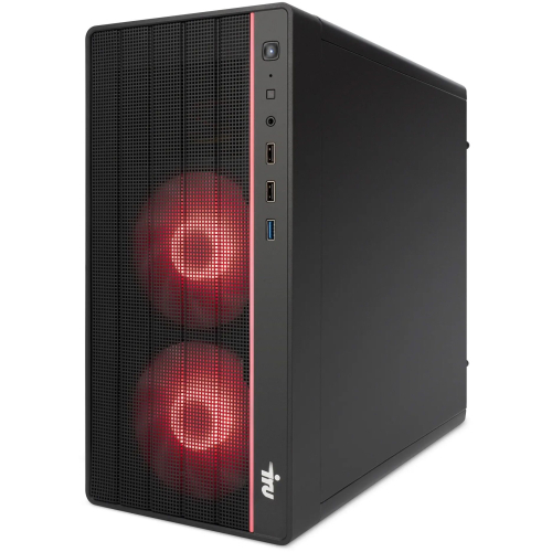 Системный блок iRU Game 510H6SEA MT, AMD Ryzen 5 5600 / 16 ГБ DDR4 / 512 ГБ SSD / NVIDIA GeForce RTX 3050 (6 Гб) / Без ОС, черный (2073973)