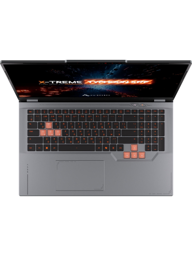 Ноутбук MAIBENBEN X-Treme Tsunami X17F-R77435, 17.3" (1920x1080) IPS 144 Гц/AMD Ryzen 7 7445HS/16 ГБ DDR5/1024 ГБ SSD/NVIDIA GeForce RTX 3050 для ноутбуков (4 Гб)/Linux, Серый (X17F-R774350G34LG4E10)