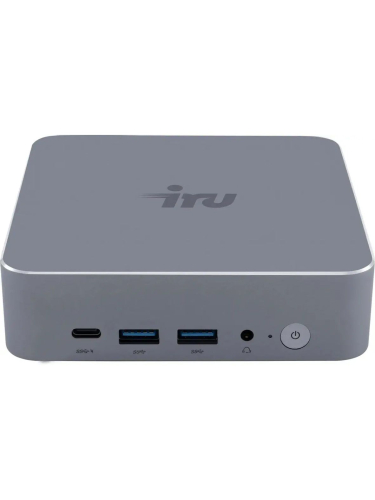 Мини-ПК iRU Tactio 515, Intel Core i3-1220P/8 ГБ DDR5/256 ГБ SSD/Intel UHD Graphics/Без ОС, серый (2207446)