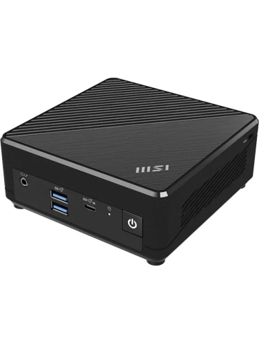 Мини-ПК MSI Cubi N ADL S-269BRU, Intel Processor N100 / Отсутствует DDR4 / Отсутствует SSD / Intel UHD Graphics / Без ОС, черный (936-B0A921-269)