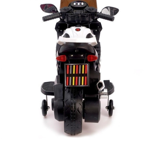 Электромобиль «Спортбайк», цвет белый Электромобиль «Спортбайк», цвет белый
