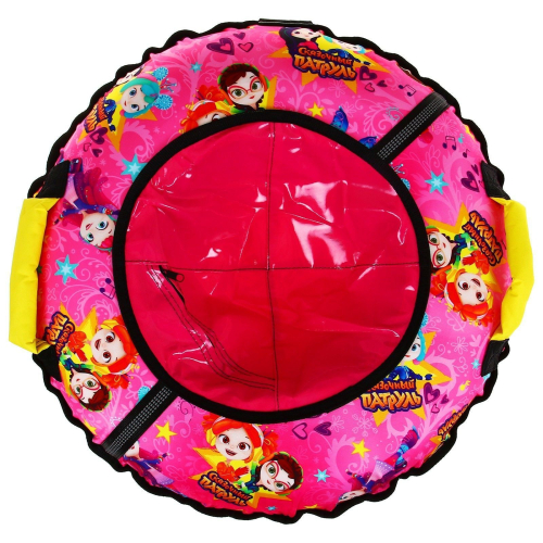 Тюбинг-ватрушка «Сказочный патруль», ТБ2-70, диаметр чехла 75 см, тент/оксфорд Тюбинг-ватрушка «Сказочный патруль», ТБ2-70, диаметр чехла 75 см, тент/оксфорд