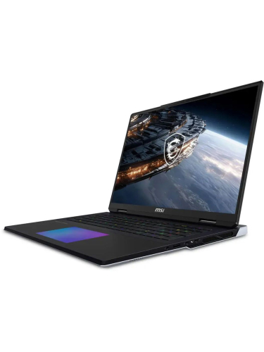 Ноутбук MSI Titan 18 HX A2WJ-1049RU, 18" (3840x2400) IPS 240 Гц/Intel Core Ultra 9 290HX Plus/64 ГБ DDR5/2048 ГБ SSD/NVIDIA GeForce RTX 5090 для ноутбуков (24 Гб)/Windows 11 Home, Черный (9S7-182411-1049)