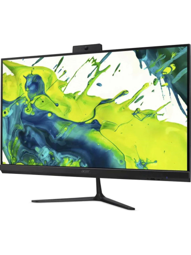 Моноблок Acer Aspire C27-2G, 27" (1920x1080) IPS 120 Гц/AMD Ryzen 5 7430U/16 DDR5/512 ГБ SSD/AMD Radeon Graphics/Без ОС/Клавиатура, мышь, Черный (DQ.BPQCD.007)
