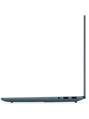 Ноутбук Lenovo Yoga Slim 7 14AKP10, 14.5" (2944x1840) OLED 90 Гц/AMD Ryzen AI 7 350/32 ГБ DDR5/1024 ГБ SSD/AMD Radeon Graphics/Windows 11 Pro, Бирюзовый (83KG0013RK_Win11P)