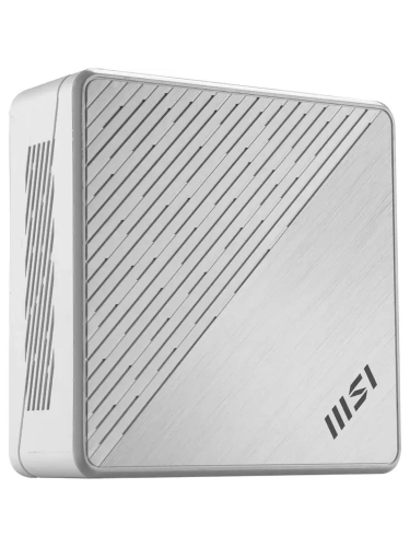 Мини-ПК MSI Cubi 5 1M-641XRU, Intel Core 3 100U / 8 ГБ DDR5 / 512 ГБ SSD / Intel Graphics / Без ОС, белый (9S6-B0A822-641)