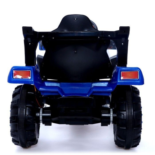 Электромобиль «Квадроцикл», радиоуправление, 2 мотора, цвет синий