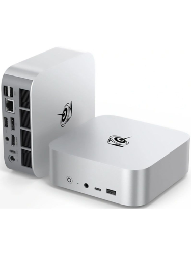 Мини-ПК Beelink SER9 PRO, AMD Ryzen AI 9 HX 370 / 32 ГБ LPDDR5X / 1024 ГБ SSD / AMD Radeon Graphics / Без ОС, серебристый (BL / SER9 PRO / HX370 / 32G / 1TB / Frost Silver)