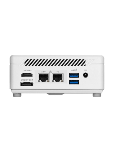 Мини-ПК MSI Cubi 5 1M-463BRU, Intel Core 5 120U / Отсутствует DDR5 / Отсутствует SSD / Intel Graphics / Без ОС, белый (936-B0A822-463)