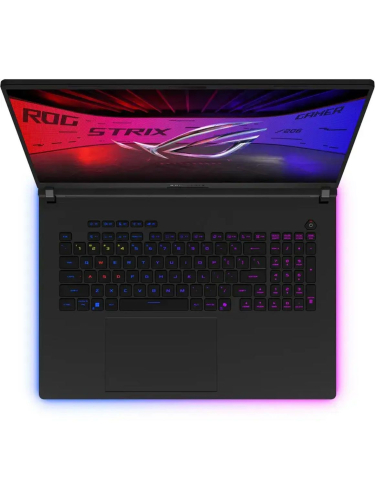 Ноутбук ASUS ROG Strix G18 G835LXG-TQ530W, 18" (3840x2400) IPS 240 Гц/Intel Core Ultra 9 290HX Plus/64 ГБ DDR5/1024 ГБ SSD/NVIDIA GeForce RTX 5090 для ноутбуков (24 Гб)/Windows 11 Home, Черный (90NR0LF1-M00SN0)