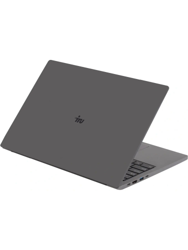 Ноутбук iRU Strato 16ALMR, 16" (1920x1200) IPS/Intel Core i7-12650H/32 ГБ DDR4/512 ГБ SSD/Intel UHD Graphics/Windows 11 Pro, Серый (2164683)