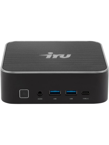 Мини-ПК iRU Tactio 525, AMD Ryzen 7 6800H / 16 ГБ DDR5 / 1024 ГБ SSD / AMD Radeon Graphics / Windows 11 Pro, черный (2113241)