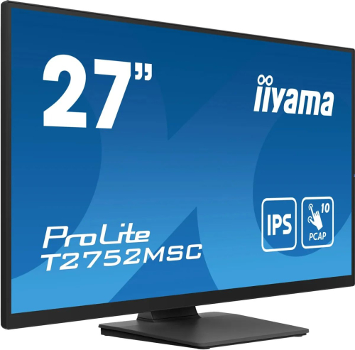 Монитор Iiyama 27" ProLite T2752MSC-B1 черный IPS LED