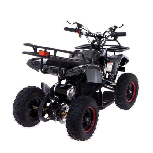 Квадроцикл электрический ATV G6 - 800W, цвет чёрный карбон