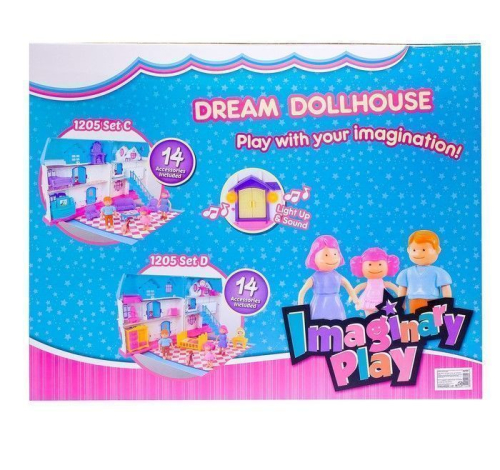 Дом «Мир кукол» с аксессуарами, световые и звуковые эффекты