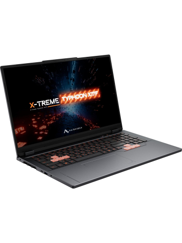 Ноутбук MAIBENBEN X-Treme Tsunami X17F-R77435, 17.3" (1920x1080) IPS 144 Гц/AMD Ryzen 7 7445HS/16 ГБ DDR5/1024 ГБ SSD/NVIDIA GeForce RTX 3050 для ноутбуков (4 Гб)/Linux, Серый (X17F-R774350G34LG4E10)