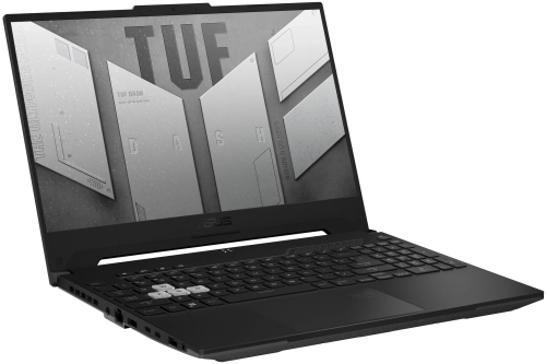 Ноутбук ASUS TUF Dash F15 FX517ZE-HN066 15.6" 1920x1080, Intel Core i7 12650H 2.3 ГГц, RAM 16 ГБ, DDR5, SSD 512 ГБ, NVIDIA GeForce RTX 3050 Ti, DOS, 90NR0953-M00AE0, Off Black