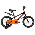 Велосипед 16" Novatrack JUSTER, чёрный