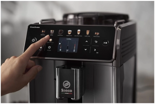 Кофемашина Saeco GranAroma SM6580, серебристый Кофемашина Saeco GranAroma SM6580, серебристый