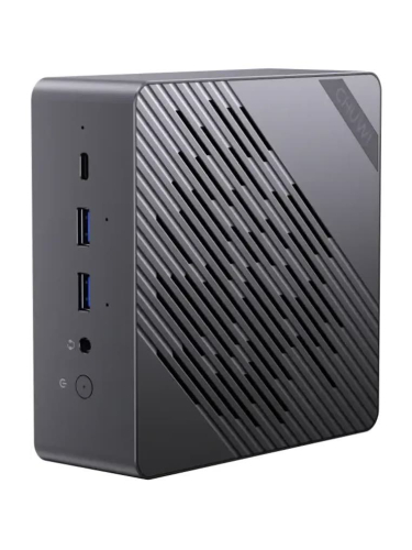 Мини-ПК CHUWI AuBox Nettop, AMD Ryzen AI 9 365 / 32 ГБ DDR5 / 1024 ГБ SSD / AMD Radeon Graphics / Windows 11 Pro, серый (CWI606AIP)