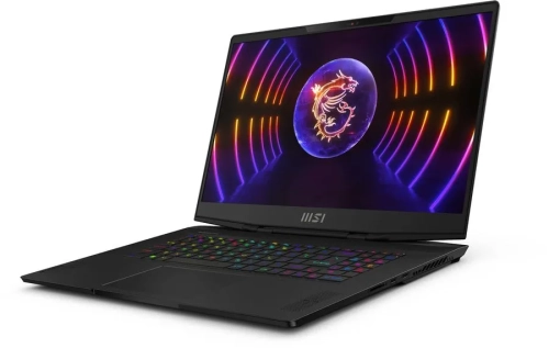 Ноутбук игровой MSI Stealth 17 Studio A13VG-014RU, 17.3", IPS, Intel Core i7 13700H 2.4ГГц, 14-ядерный, 16ГБ DDR5, 1ТБ + 1ТБ SSD, NVIDIA GeForce RTX 4070 для ноутбуков - 8 ГБ, Windows 11 Home, черный
