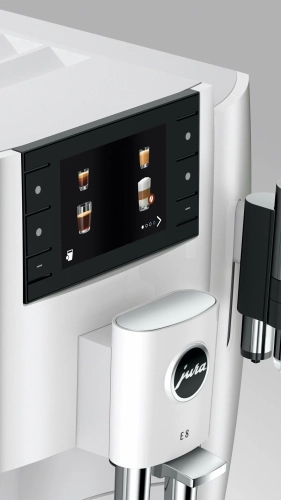 Кофемашина Jura E8 Piano White (15585)